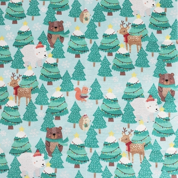 Create it Woodland Creatures Fabric Bundle 5pc 18" x 21" - Picture 4 of 8